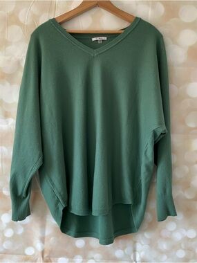 Vila Milano Green Sweater